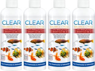 Smit International Automatic Fish Tank Cleaner, Cleaner Balance Cycle for Fish Tank, 4 pack Solvent Aquarium Cleaner