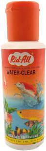 kickAt Rid-all water clear (120ml) fish tank medicine, fish water clear Solvent Aquarium Cleaner