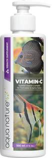Aquanature Vitamin-C Superior Vitamin C Complex for Freshwater & Marine Fishes (500ml) Magnetic Aquarium Cleaner