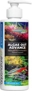 Aquanature Algae Out Advance Algaecide Stop Algae Growth Aquaria (120ml) Magnetic Aquarium Cleaner