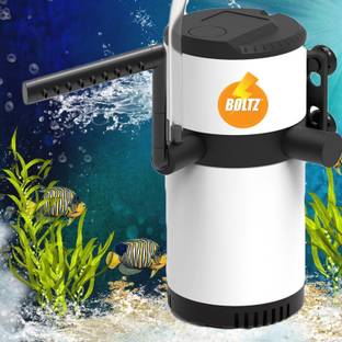 BOLTZ Submersible Aquarium Filter Pump 8 Watt,500 L/H Fluidized Aquarium Filter