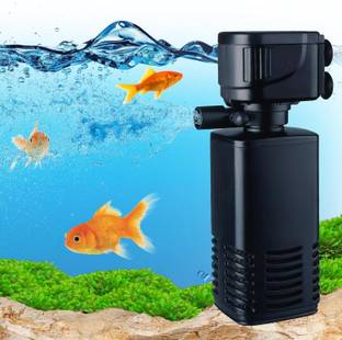 Buraq Aquarium Filter Pump 3 in 1 High Power Oxygen Filteration System Power Aquarium Filter