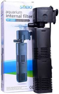 SOBO SOBO WP-3000F Aquarium Internal Filter | 25W | 1200L/H | Upto 3.5Ft Tank Corner Aquarium Filter