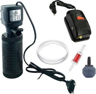 Jainsons Pet Products Aquarium Filter With Air Pump Aquarium Starter Kit Power Aquarium Filter