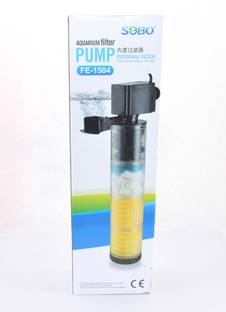 SOBO SOBO FE-1504 Aquarium Internal Filter | 15W | 1200L/H | Upto 3-4 Ft Tank Power Aquarium Filter