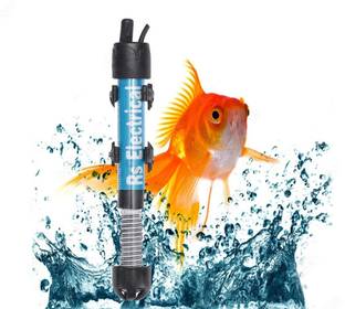 SAET Automatic on/off 50 watt aquarium internal water heater Submersible Aquarium Immersion Heater