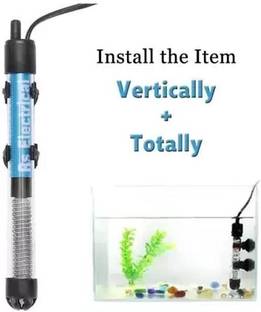 Animaux RS 100 W High Glass Aquarium Heater Immersion Heater Submersible Aquarium Immersion Heater