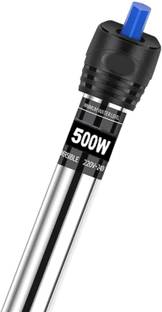 kickAt Break Proof Stainless Steel 500W Submersible Aquarium Heater Submersible Aquarium Immersion Heater
