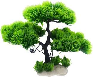 Mistletoe Artificial Plastic Bonsai Fish Tank aquarium accessories Aquarium Plant Anchor
