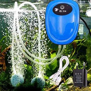 talinoz Aquarium Air Pump With Silent Noisless Pump ,2 Air Stones 1 Aquarium Controller Air Aquarium Pump