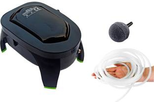 kickAt Single Outlet PREMIUM Oxygen Air Pump for Air Bubble and Oxygen of Fish Tank Air Aquarium Pump