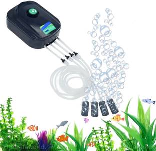 VAYINATO Sobo SB-948 Aquarium Air Pump | 4 Outlet | 8W | 4*3 L/min | 0.02Mpa | Air Aquarium Pump