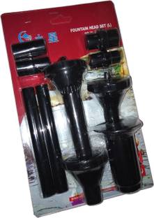 Minjiang Nine Star Fountain Head Set (L) | Pump Not Included | Select The Relevant Fountain Head According to Water Shape | Water Aquarium Pump
