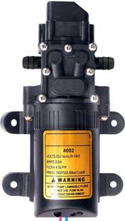 बलराम 12 Volt DC Motor Battery Sprayer Pump Delivery Output Connection Hose Pipe Battery for Sprayer, Cleaning Floor, Carpet, Car, Air Conditioner Home Use For Garden Sprinklers & Shower Agricultural Purposes: Spray For Farm Chemical, Pesticide Water Taps In The Boat, Caravan Or Motor Home Increase Piping Pressure पानी एक्वेरियम पंप