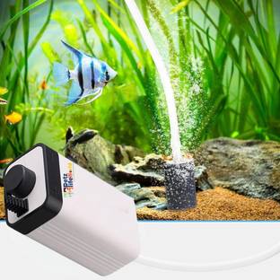 VAYINATO CT-101| 3W| 1.5L/Min Aquarium Oxygen Air Pump with 2M Airtube & 1 Air Stone-1Way Air Aquarium Pump