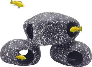 Gaurvi Enterprises Artifical Grenite Stone for fish hiding decoretion item Aragonite Unplanted Substrate