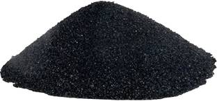 Nitishree Sugar Black Sand Gravel for Aquarium Decoration (1 Kg) Sand Planted Substrate