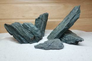 AquaRocks Iwagumi Style Rough-Textured Aquascaping Rocks for Aquarium Decor Shale Planted Substrate