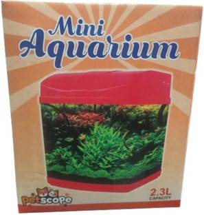 Scroll Store Mini Aquarium Fish tank Rectangle Aquarium Tank