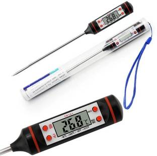 MCP Healthcare MCP-0034 Digital LCD Probe Thermometer Electronic Oven BBQ Meat, Milk, Household Aquarium Thermometer
