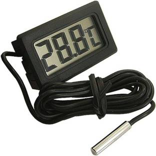 BTS Mini Thermometer Hygrometer, Embedded LCD Digital Temperature Humidity Meter Aquarium Thermometer