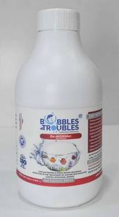 BUBBLES N TROUBLES De-WORMER Treatment 500ml, 100% Safe Deworming for Scaled and Scaleless Fish Aquarium Tool