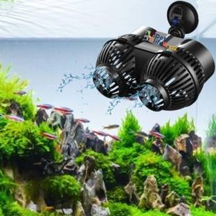 VAYINATO Sobo WP-800M Dual Powerhead 360 Degree Rotatable Fish Tank Super Wave Maker Aquarium Tool