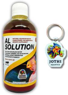 Jothi Aquatics AL Solution Natural Aquarium Water Conditioner 250ml Aquarium Tool