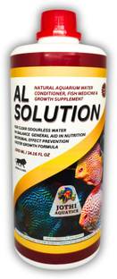 Jothi Aquatics AL-Solution Natural Aquarium Water Conditioner & Fish Growth Booster Solution Aquatic Plant Fertilizer