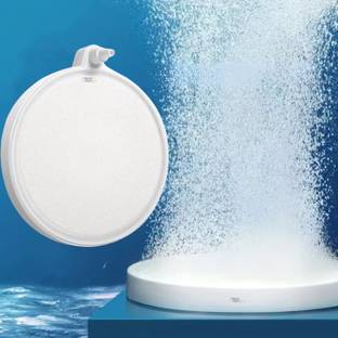 VAYINATO 4 inch Non Clogging Round Air Stone Disc Bubble Diffuser | White Aquarium Tool