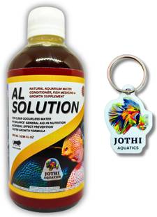Jothi Aquatics AL Solution Natural Aquarium Water Conditioner 250ml Aquarium Tool