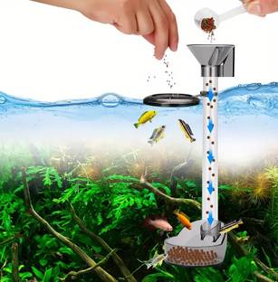 VAYINATO 2 in 1 Aquarium Fish and Shrimp Food Feeder|Hang on Type|Easy to Attach Aquarium Tool