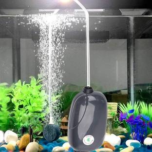 VAYINATO RS-290 Low Noise Single Way Aquarium Air Pump With 2 Mtr Tube & 1 Air stone Aquarium Tool