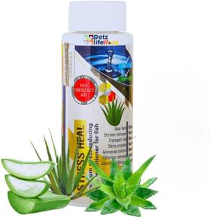 VAYINATO Stress Heal-120ml Aquarium Water Conditioner to Remove Chlorine, Ammonia Aquarium Tool