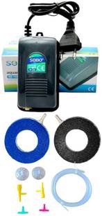 AD ENTERPPRISE AD - SOBO 108 AIR PUMP, 2 ROUND AIR STONE RING, KIT Aquarium Tool