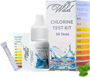 VAYINATO Wild Aquarium Water Chlorine Test Kit (50 Tests) Aquarium Tool