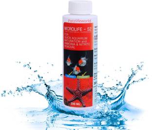 VAYINATO Aquatic Remedies MicroLife S2 (200 ML) Beneficial Bacteria For Fresh and Marine Aquarium Tool