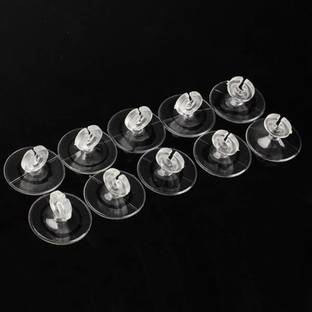 VAYINATO Transparent Airline Oxygen Tube Suction Cup Holder for Fish Tank (Model A) Aquarium Tool