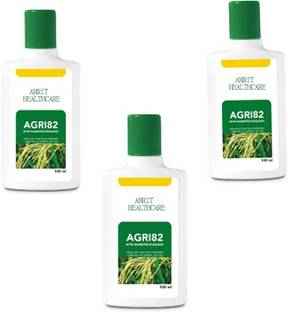 Amrit Healthcare Agriculture 82 with Nano (100ml each pack of 3) Aquatic Plant Fertilizer