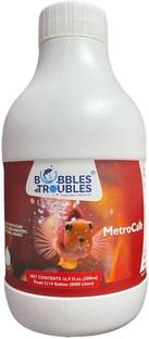 BUBBLES N TROUBLES MetroCare Treatment 500ml, Safe for Scaled and Scaleless Fish Aquatic Plant Fertilizer