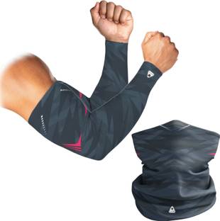SUBHUSHA Polyester, Nylon Arm Sleeve For Men & Women