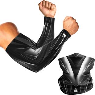 SUBHUSHA Polyester, Nylon Arm Sleeve For Men & Women