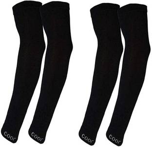 Homeistic Applience Cotton UV Protection Arm Sleeves/Hand Socks - Fingerless, Sun Protection Gloves Gym & Fitness Gloves