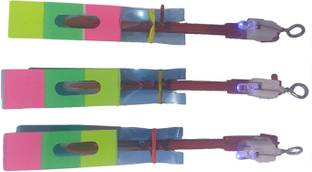 JRYU LED Light Slingshot Elastic Arrow Rocket Helicopter Flying Arrow (Pack Of3) Arrow
