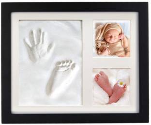 Dream Gifts Black Frame-White Clay Art Clay