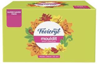 Fevicryl MouldIt - Resin and Hardner for Modelling, Sculpting, For Artists & Hobbyists Art Clay