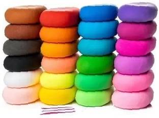 Eclet (Pack of 12) Air Dry Clay,Colorful Children Soft Clay,Creative Art Crafts-b Art Clay