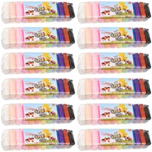 Pvention Return Gift For Kids Birthday Party Super Light DIY Fluffy Foam Clay With Tools Art Clay