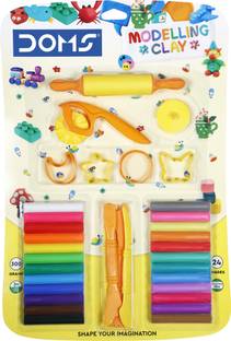 DOMS Modelling (24 Shades) Art Clay
