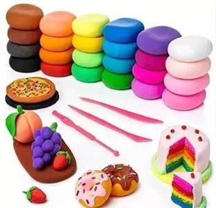 Ink spot Magic Clay With 12 Colors Air Dry Clay for Kids with Clay Tools Set for kids